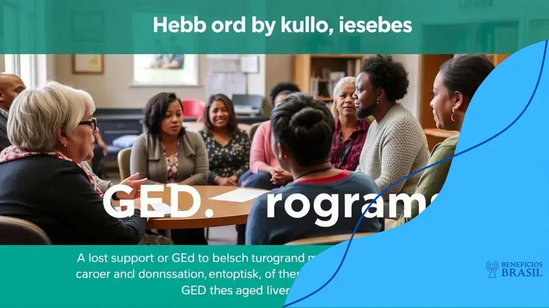 Overcoming barriers to GED program access