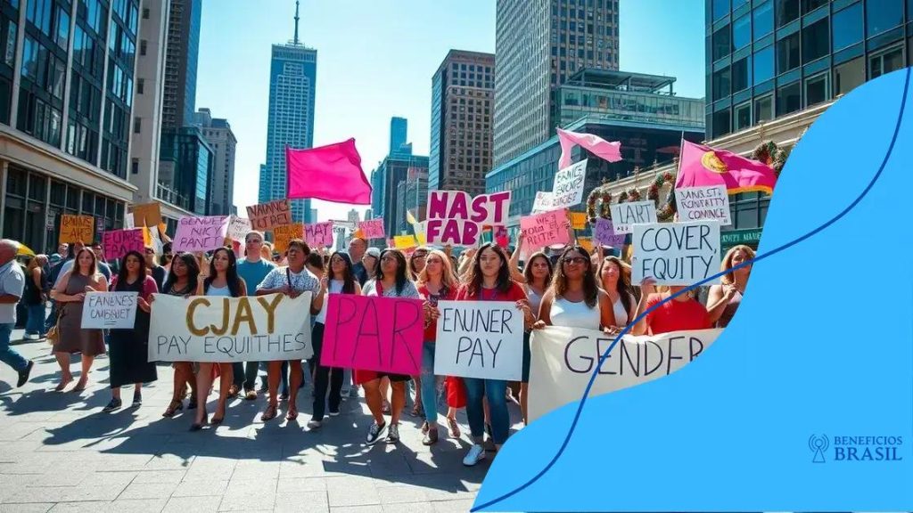 Equal pay for equal work protest actions rise