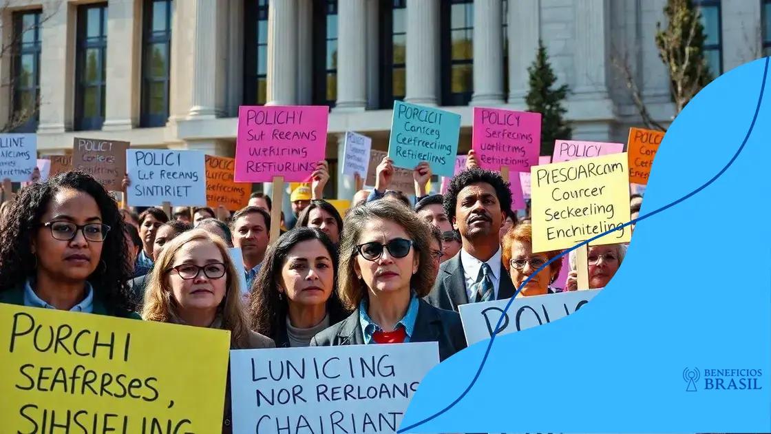 Impact of these protests on policy and governance
