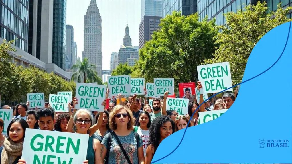 Green new deal advocacy protests: shaping the future