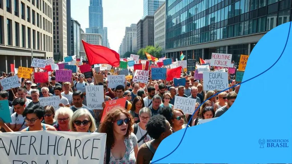 Mass protests for universal healthcare access: a growing movement