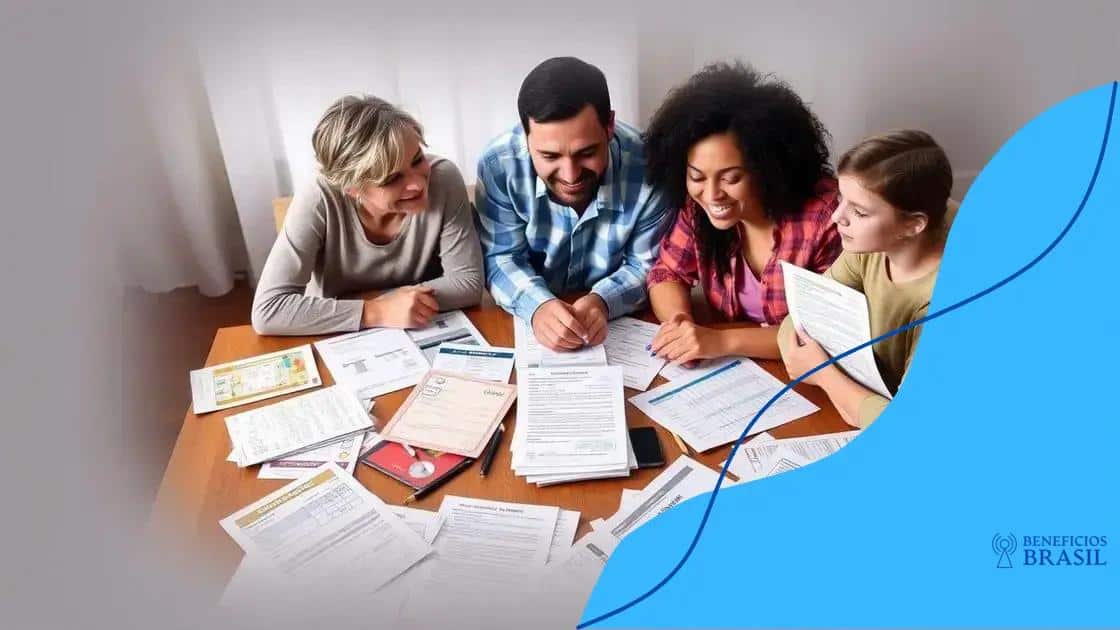 Gathering necessary documents for SNAP application