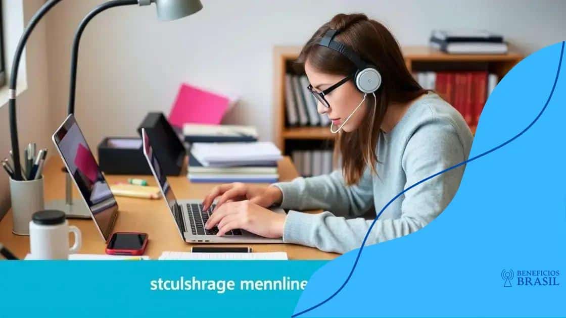 Tips for success in online learning