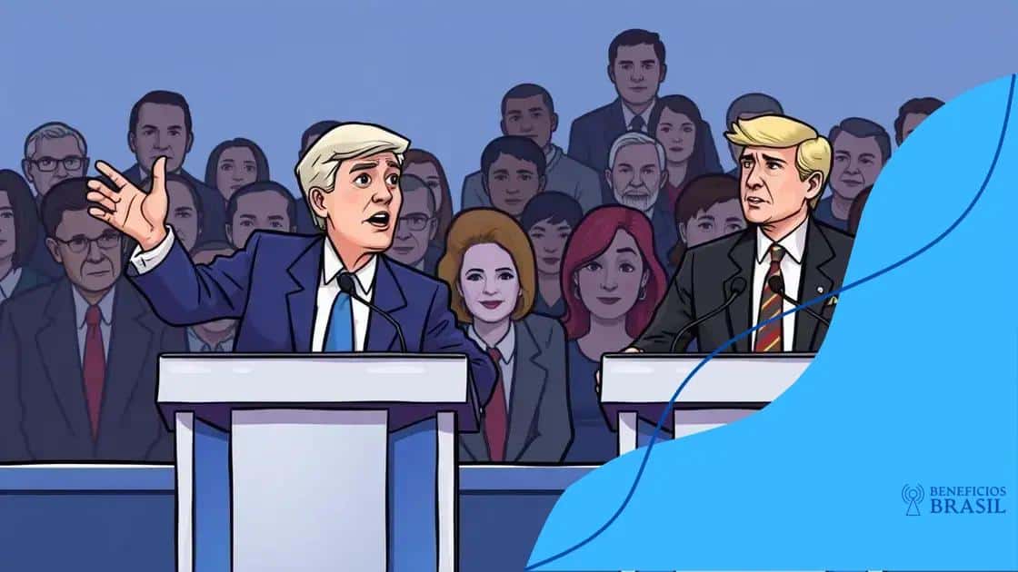 Key candidates and their platforms