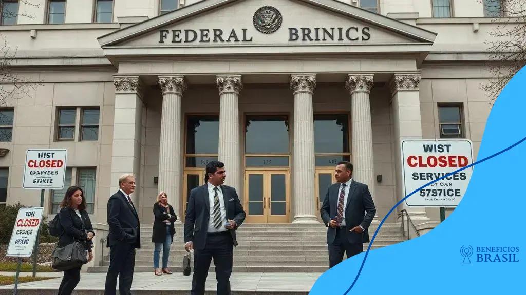 Immediate effects on federal employees and services