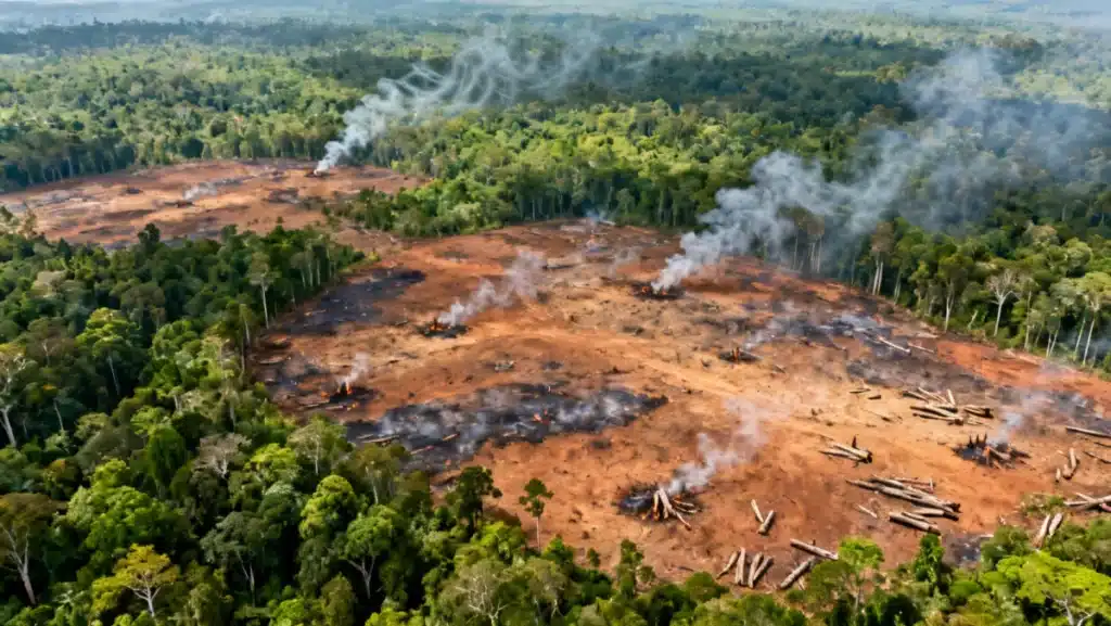 Desmatamento na Amazônia 2026: Aumento de 8% Preocupa INPE