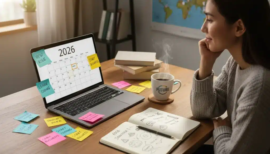 Transição de Carreira em 2026: Planeje Sua Mudança em 6 Meses e Aumente Sua Satisfação Profissional em 20%